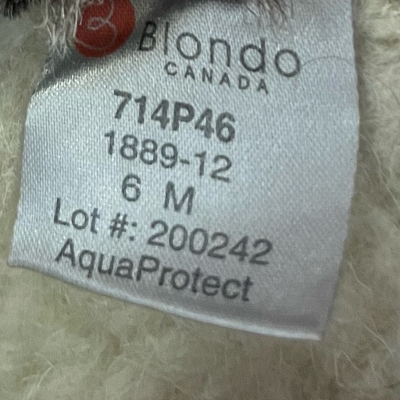 Women's Blondo Brown Lace-up Sherpa Lined Ankle Boots - Size 6 M # 714P46 - Picture 12 of 12